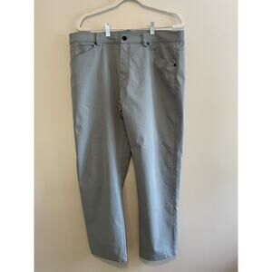 Myles Make Moves Tour Pants Men's 2XL XXL Green Gray Chino Golf